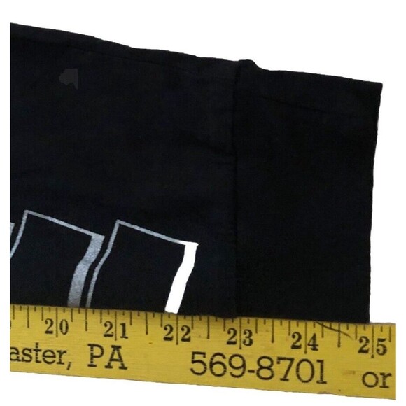 Adidas AA7302 Black Double Exposed Hoodie Tee Womens Size Small - Picture 10 of 12